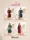 Rivera By Aanchi Rangeela Silk Surat Kurti With Bottom Dupatta Wholesale Market